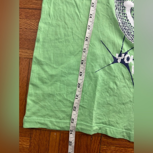 GANNI green disco ball graphic T-shirt unisex size S Brand New With Tag - Picture 9 of 11